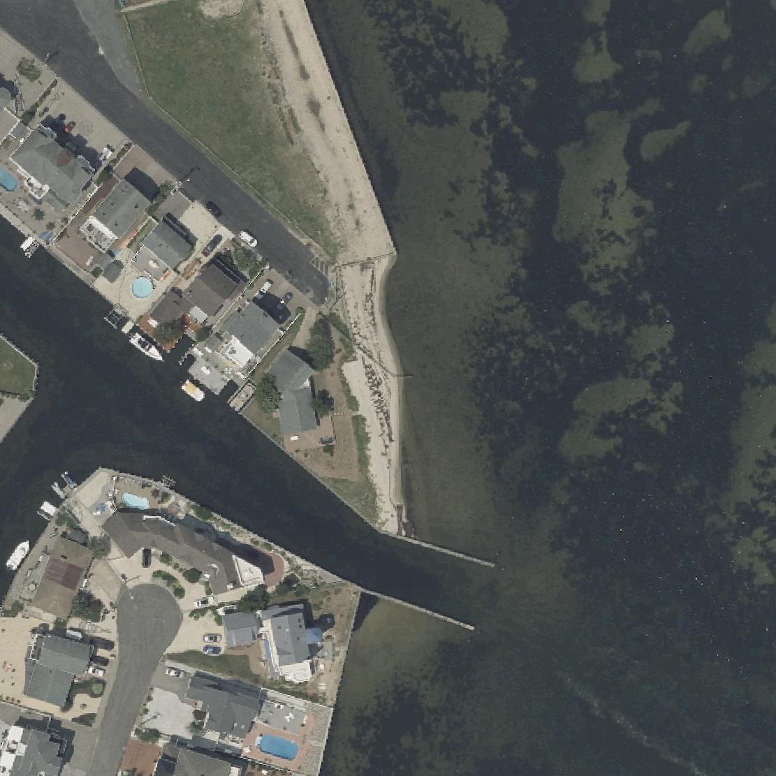 Aerial map of Barnegat Beach