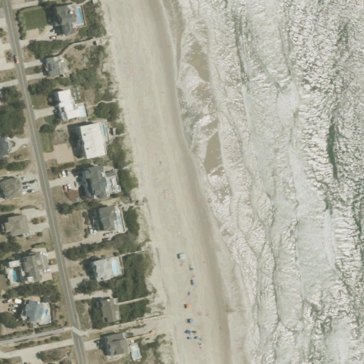 Aerial map of Barracuda Beach Access