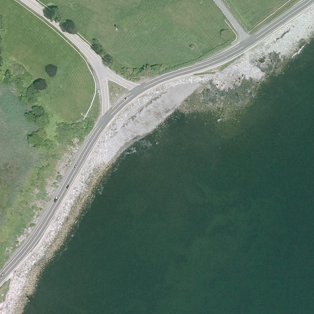 Aerial map of Bass Beach