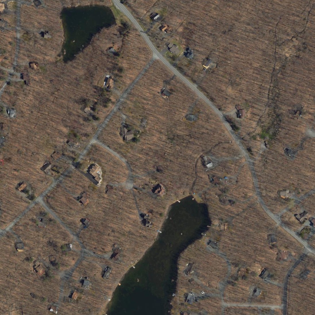 Aerial map of Basswood Cove