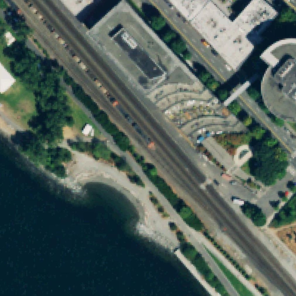 Aerial map of Bay Street End