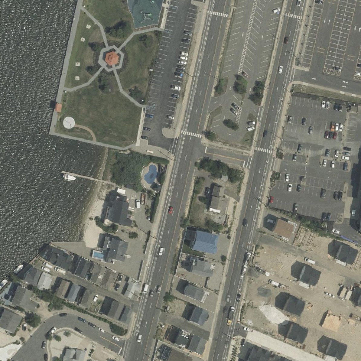 Aerial map of Bayside Cove