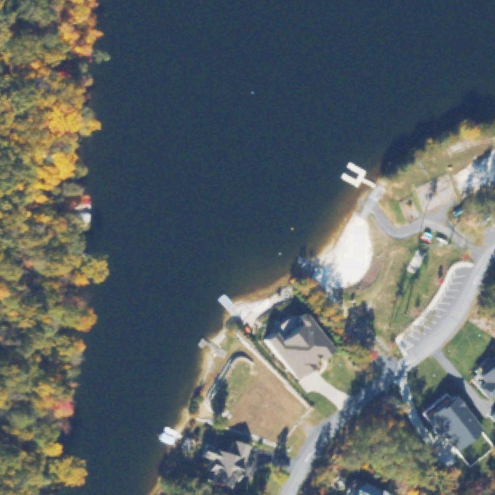 Aerial map of Beach 2