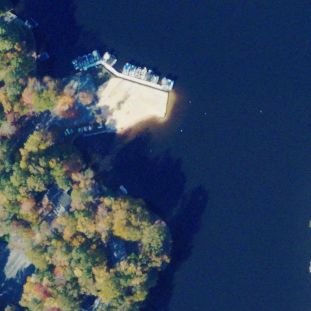 Aerial map of Beach 3