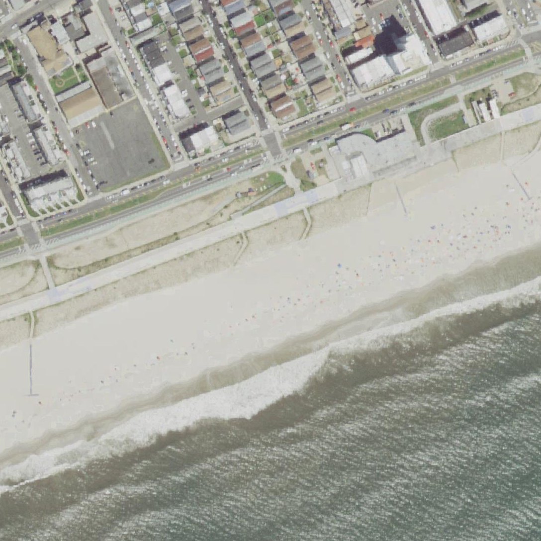 Aerial map of Beach 98th Street Park