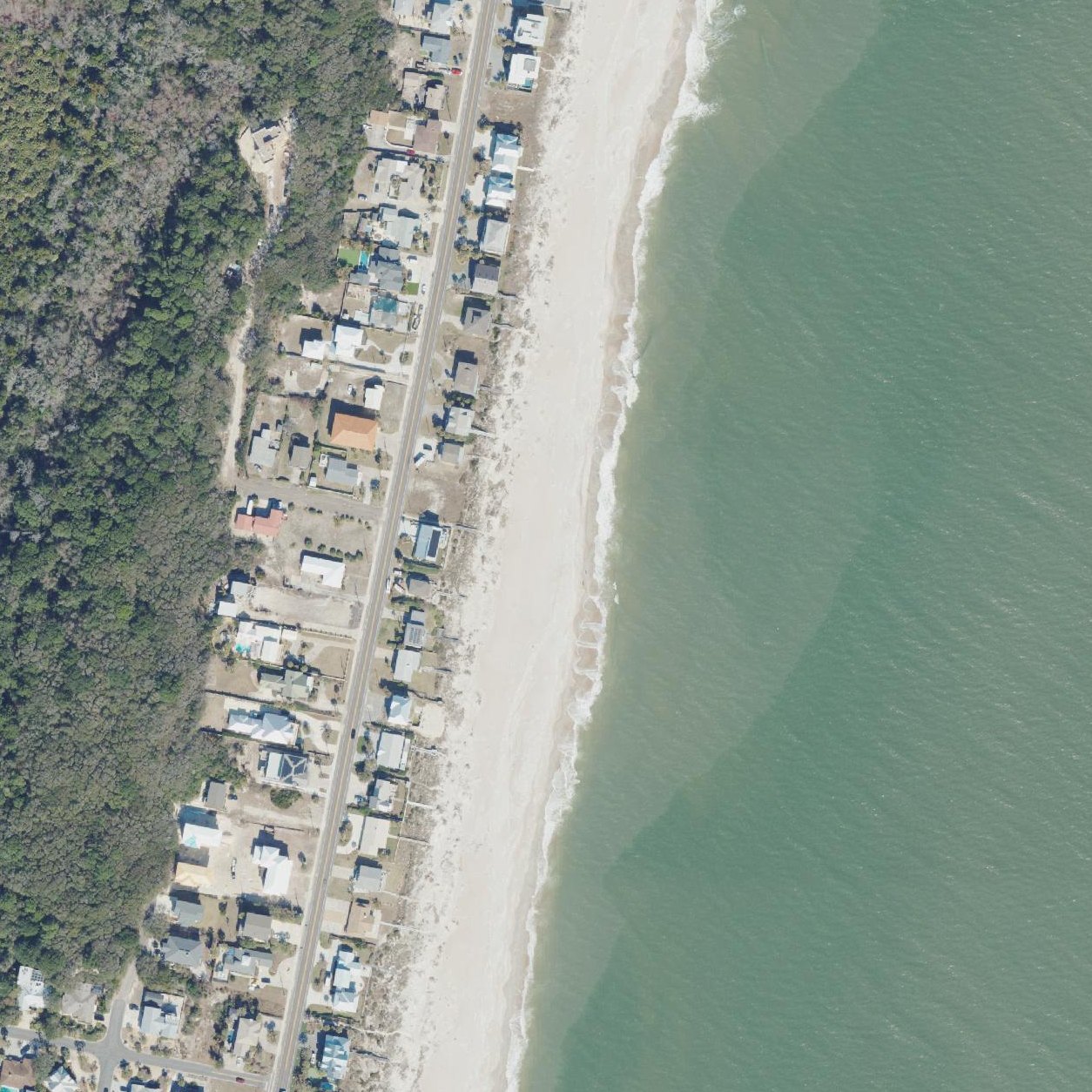 Aerial map of Beach Access 11