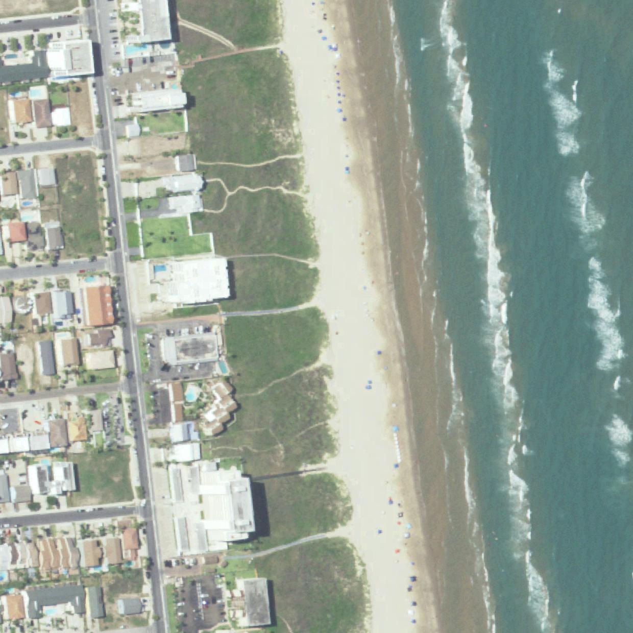 Aerial map of Beach Access #12 Bay Dream