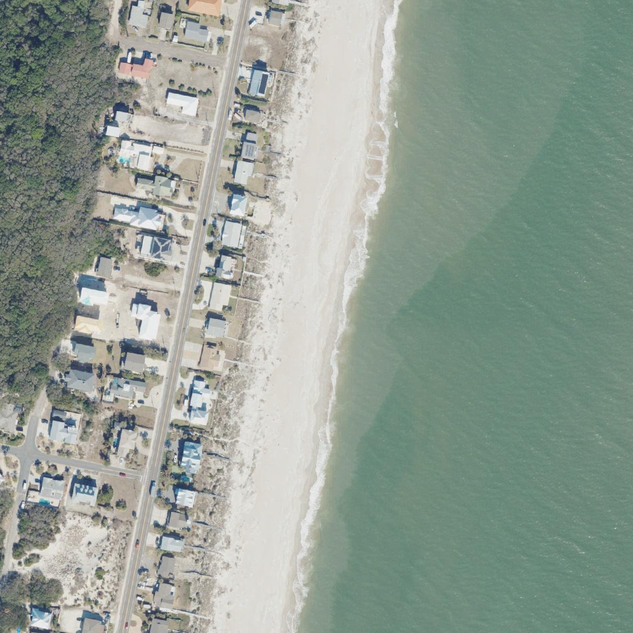 Aerial map of Beach Access 13