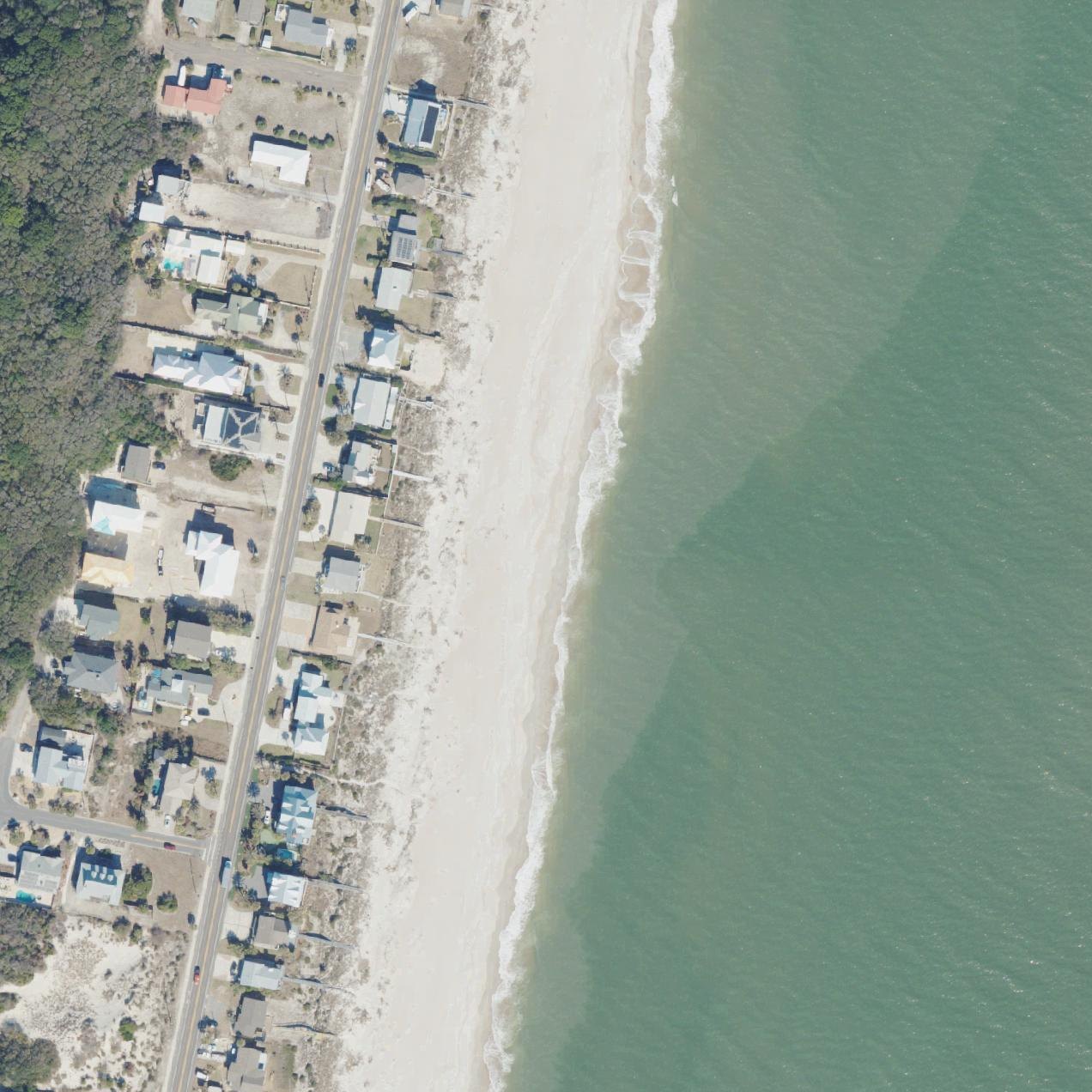 Aerial map of Beach Access 14
