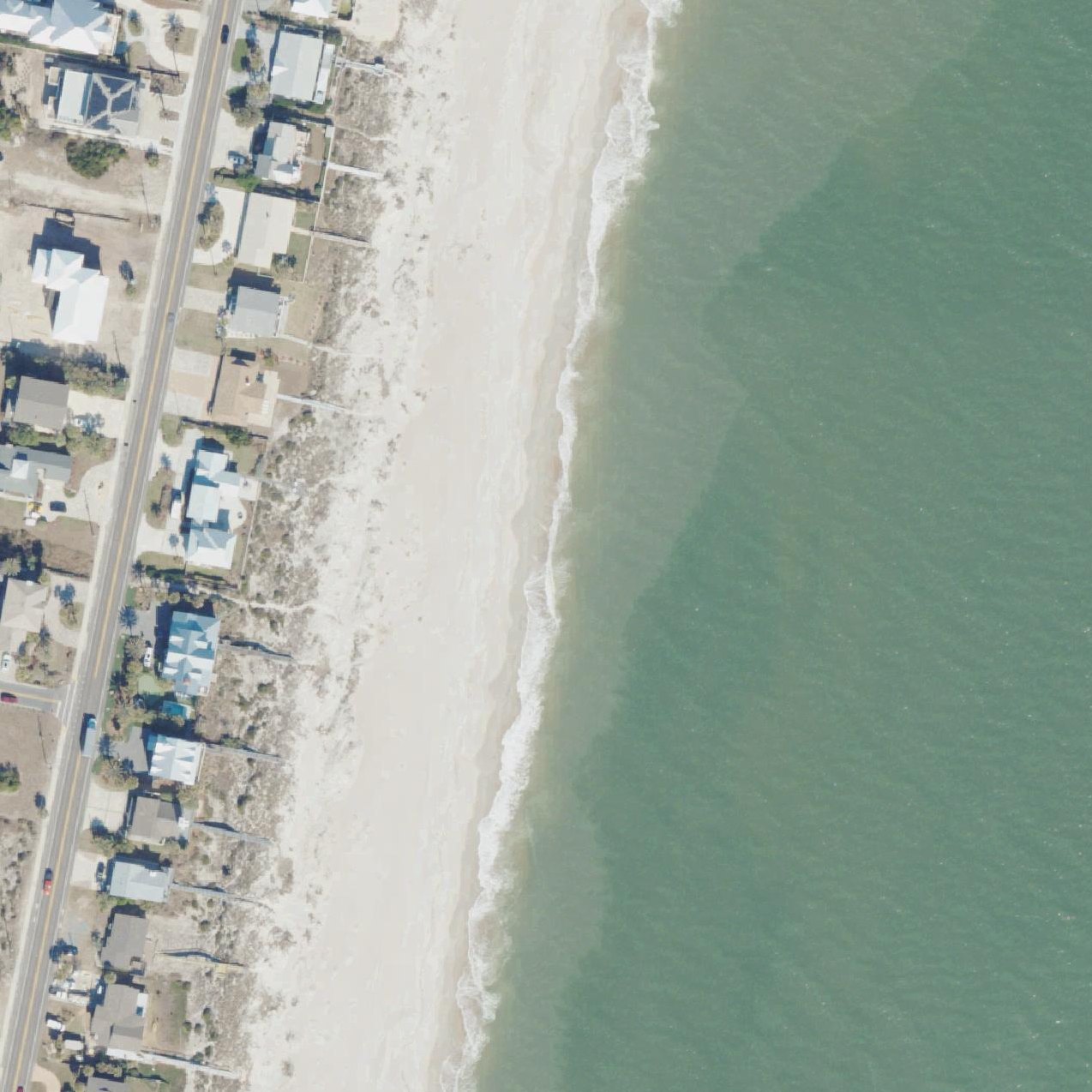 Aerial map of Beach Access 15