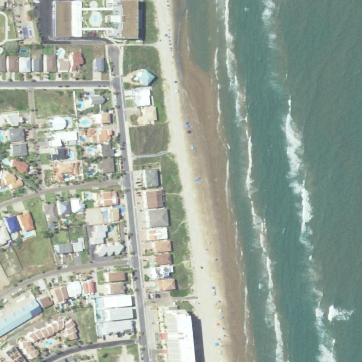 Aerial map of Beach Access #23 Sapphire