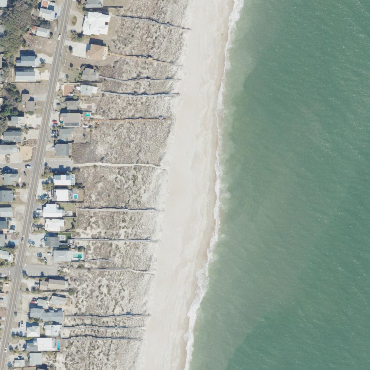 Aerial map of Beach Access 27