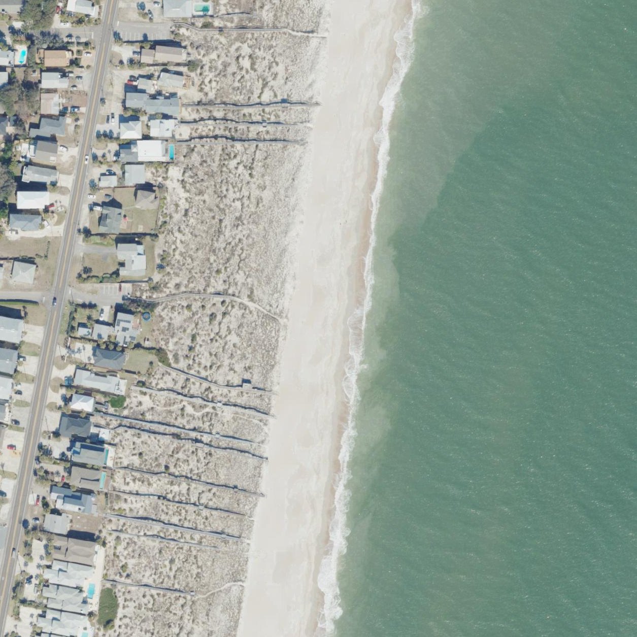 Aerial map of Beach Access 29