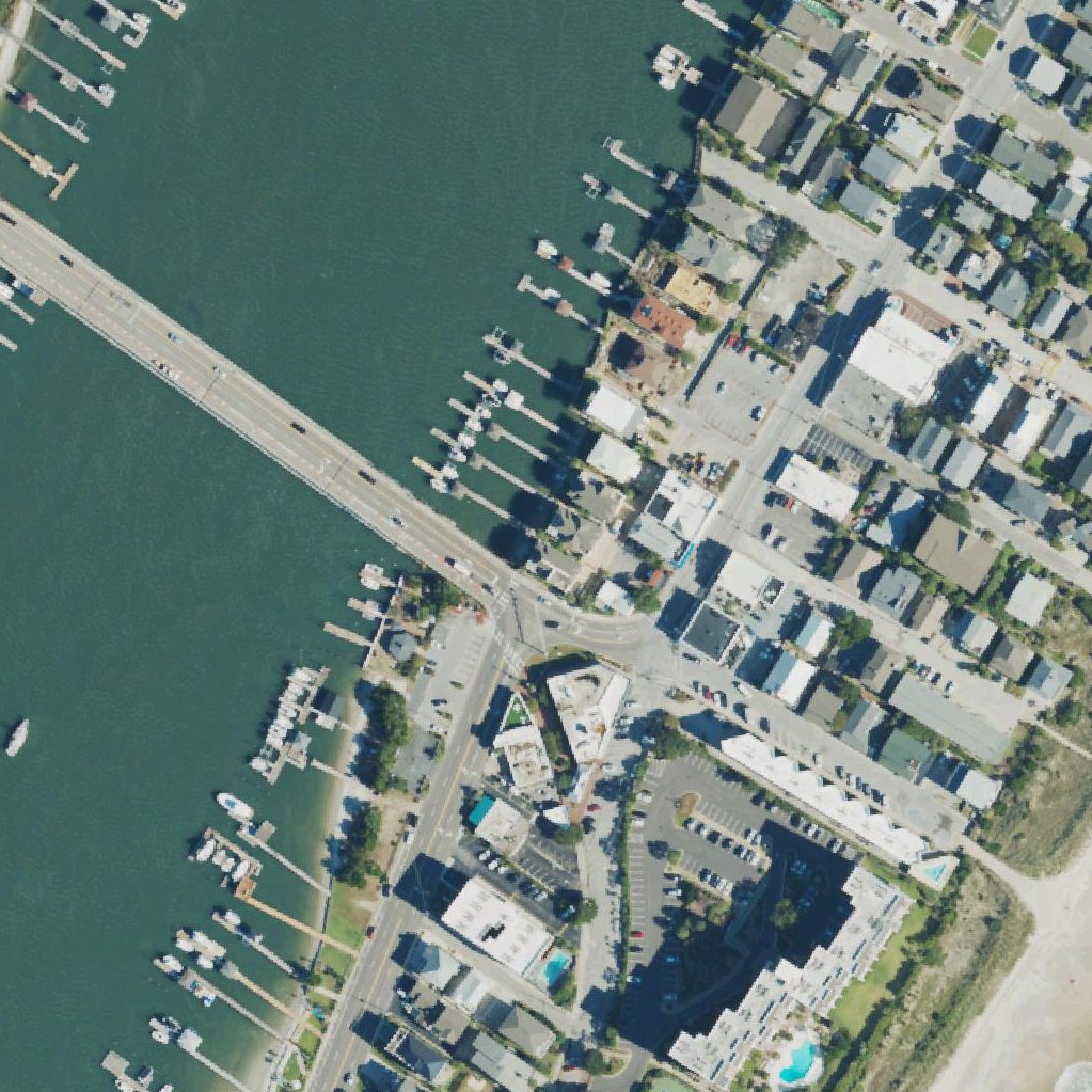 Aerial map of Beach Access #29