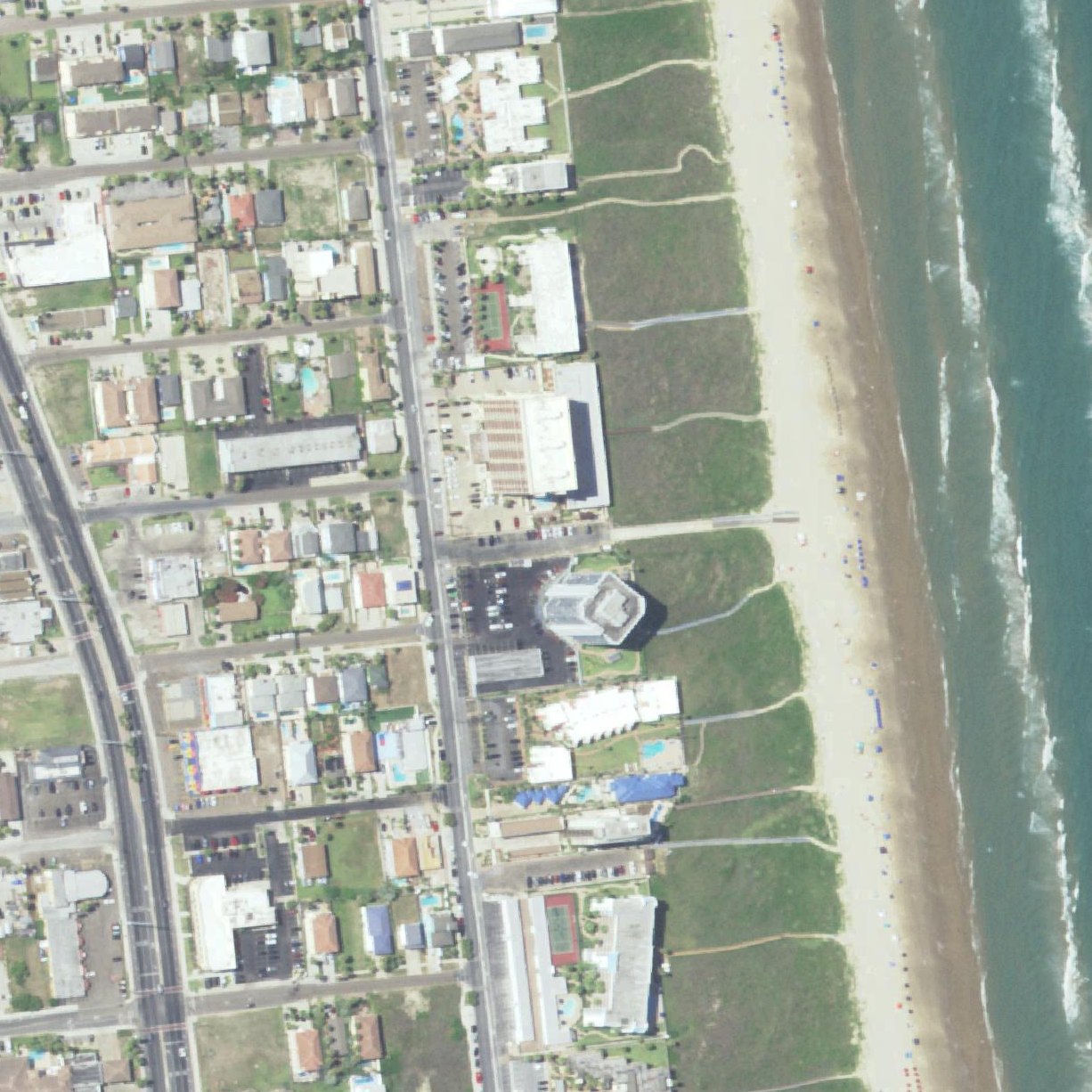 Aerial map of Beach Access #3 - Gulf Circle