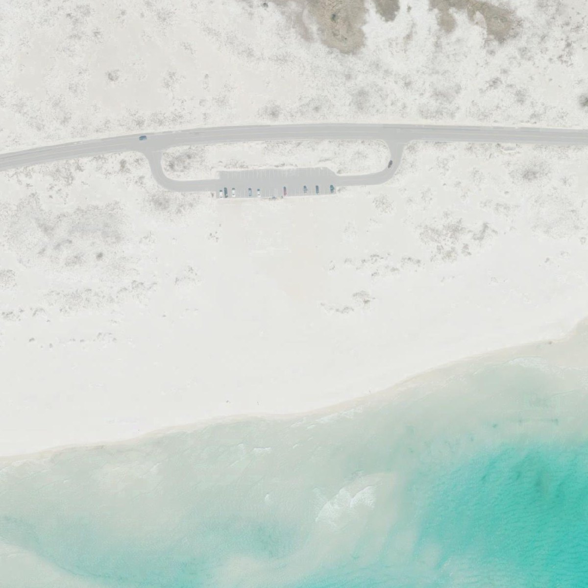 Aerial map of Beach Access 32A