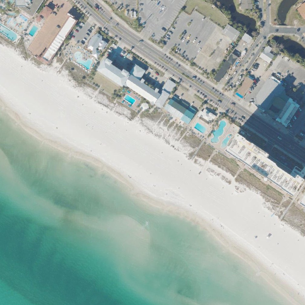 Aerial map of Beach Access 39