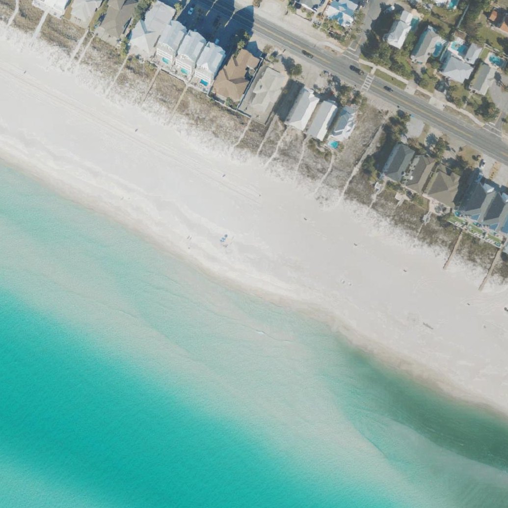 Aerial map of Beach Access 82