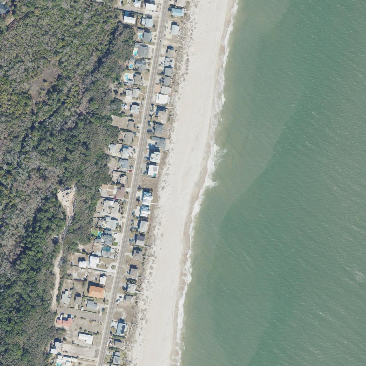 Aerial map of Beach Access 9
