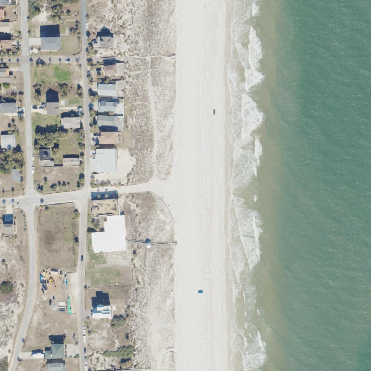 Aerial map of Beach Access- Dune Walk 106