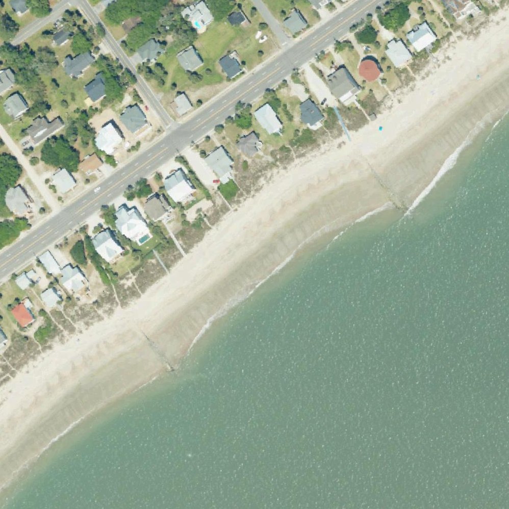 Aerial map of Beach Access