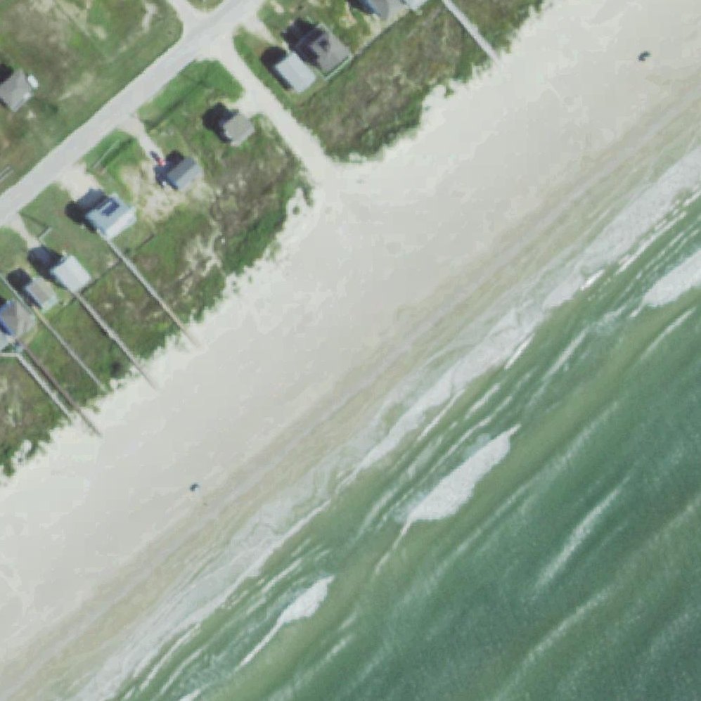 Aerial map of Beach Access