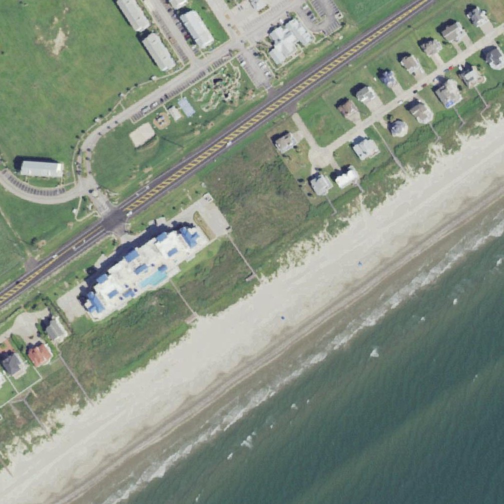 Aerial map of Beach Access Point #22