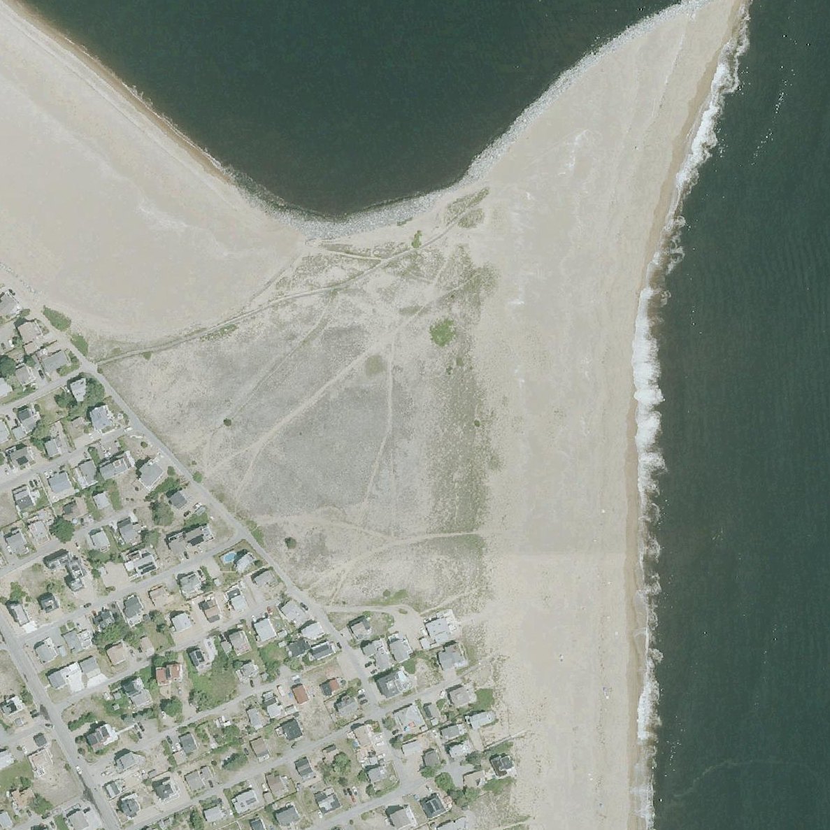 Aerial map of Beach Access Point