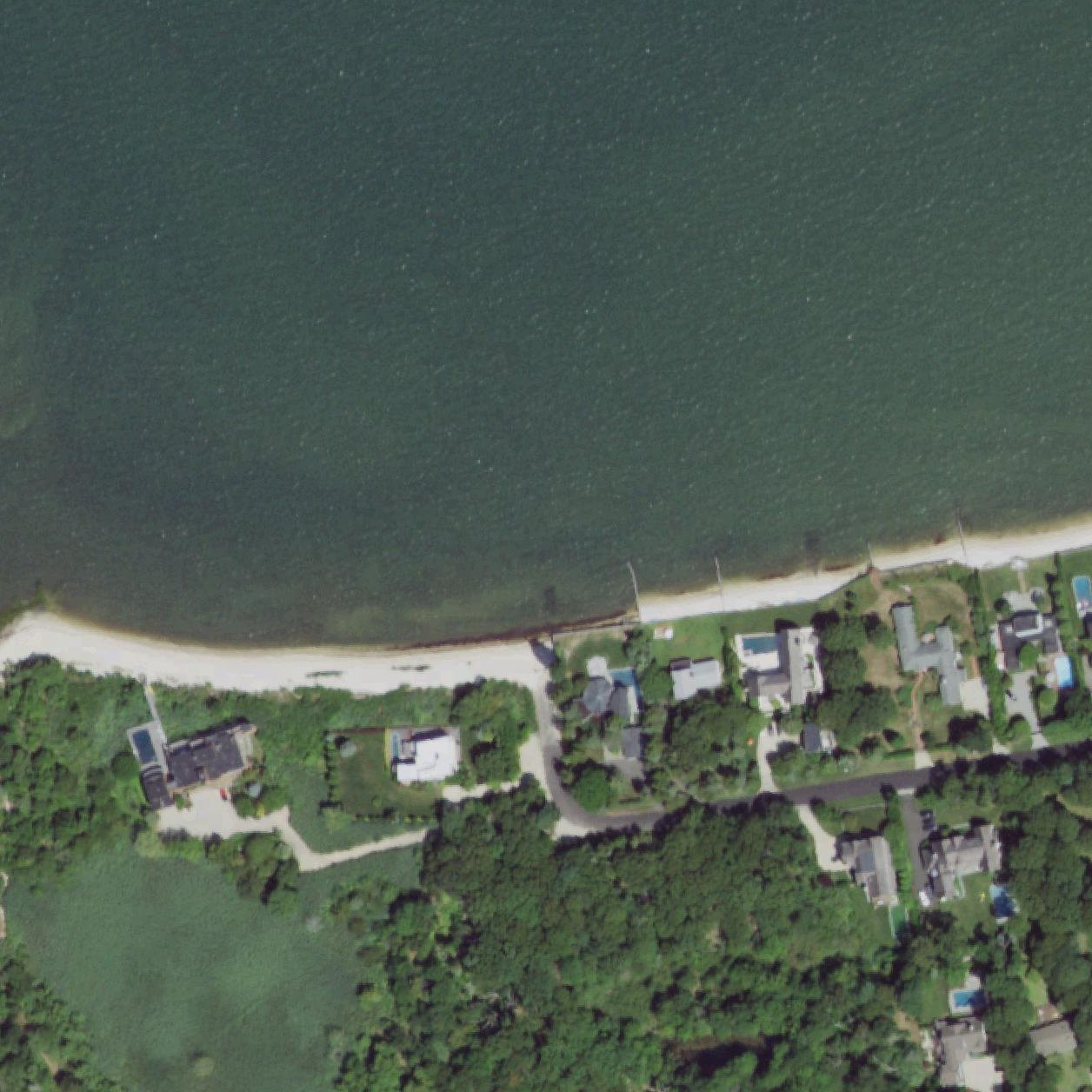 Aerial map of Beach Access