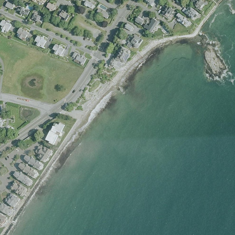 Aerial map of Beach Bluff Park