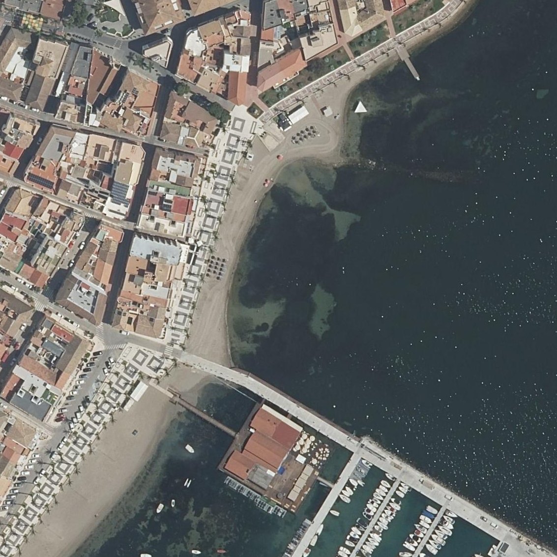 Aerial map of Beach Carrion