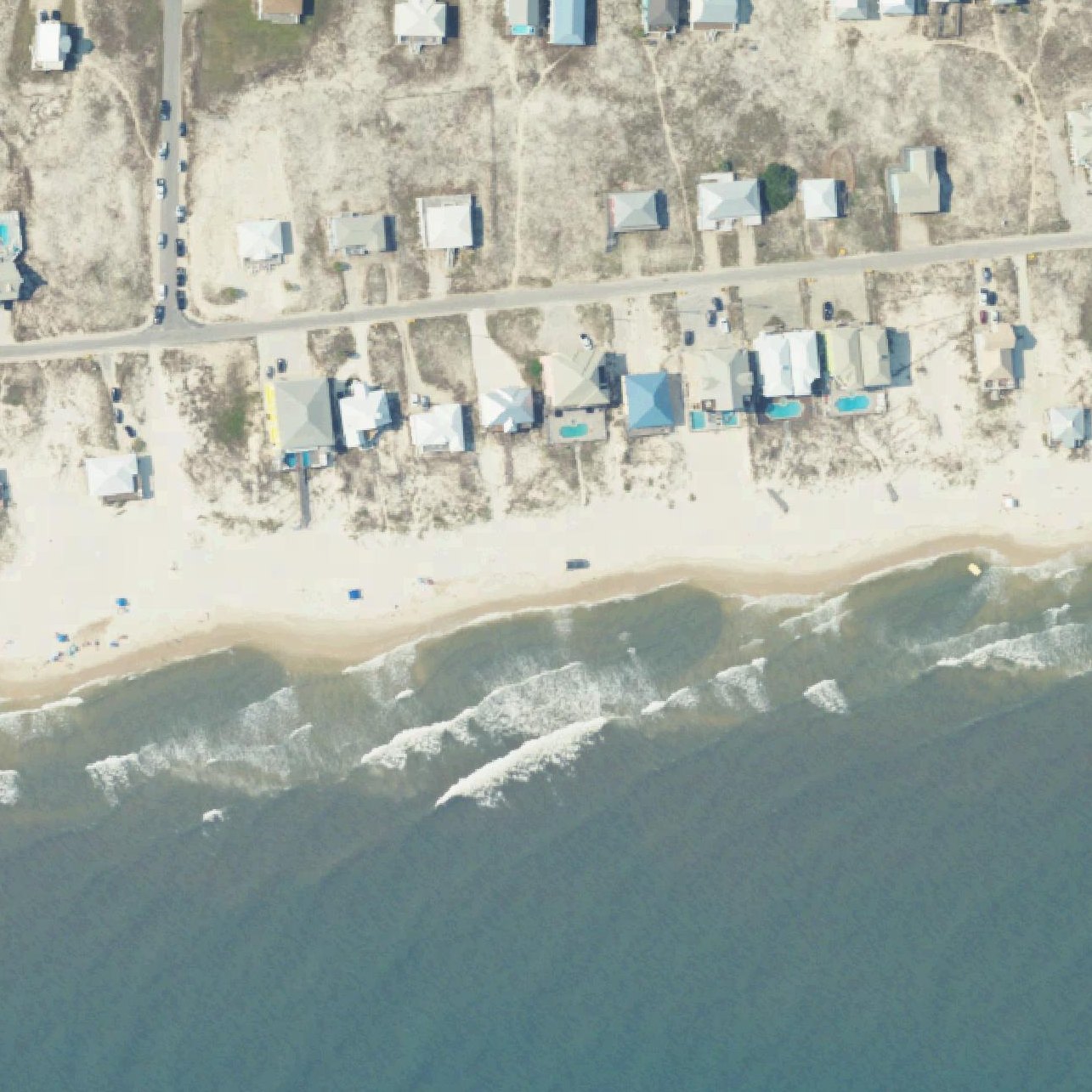 Aerial map of Beach Estate