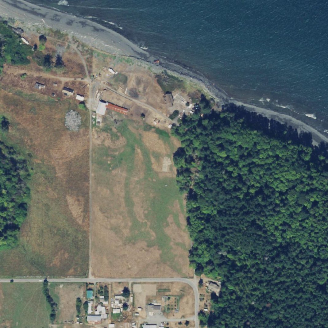 Aerial map of Beach Lake Conservation Area