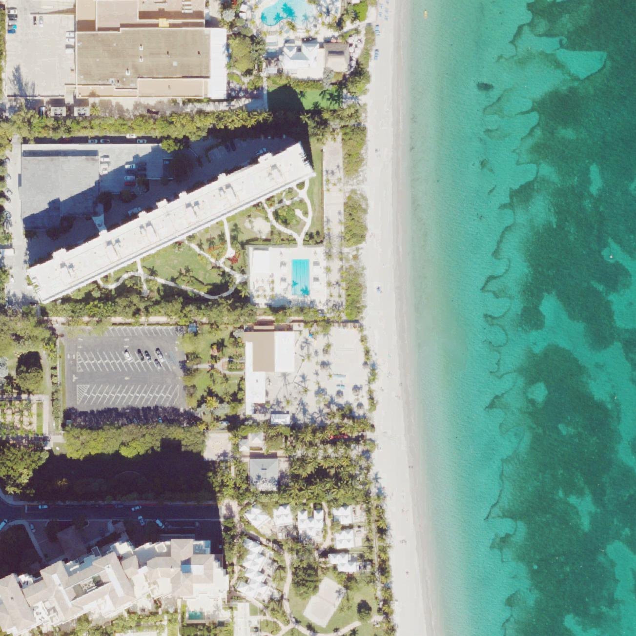 Aerial map of Beach Park