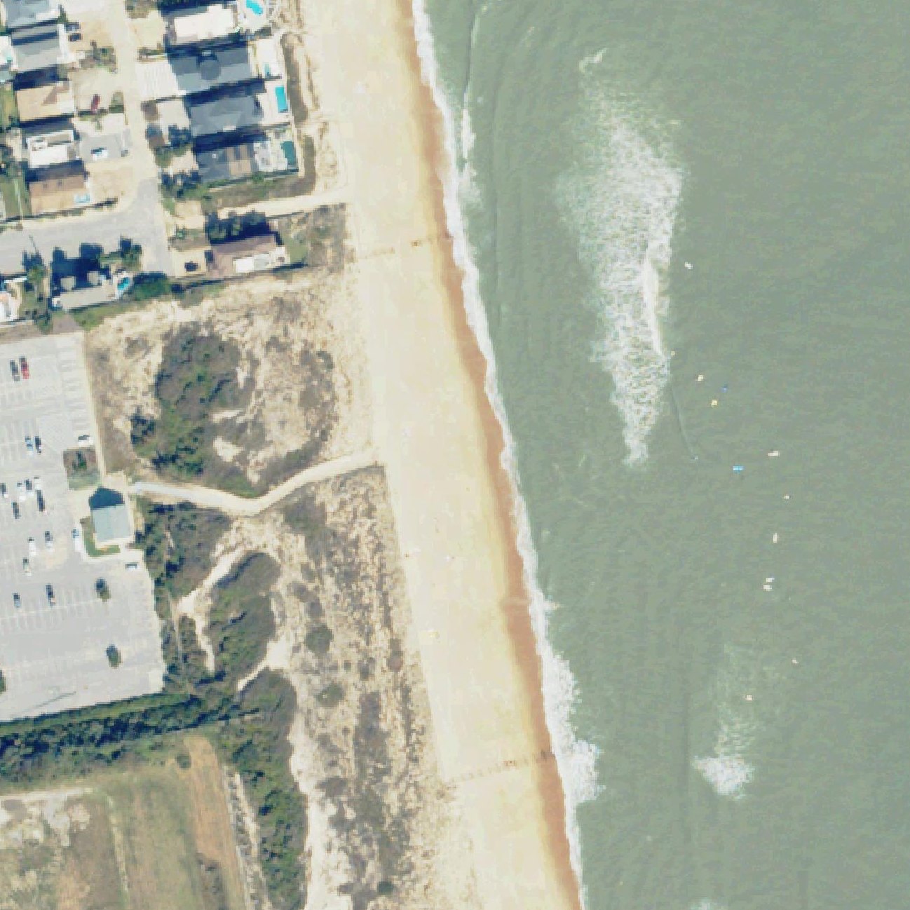 Aerial map of Beach Park