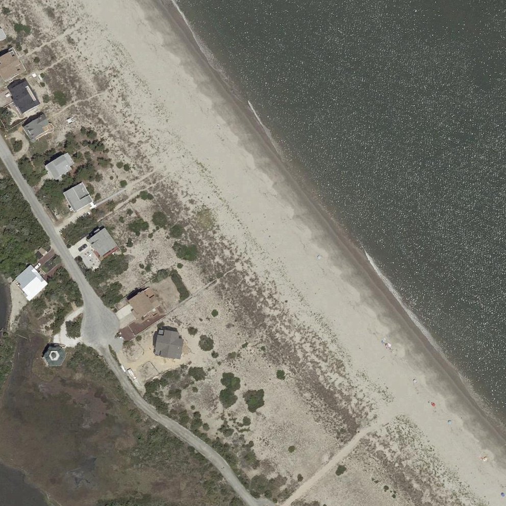 Aerial map of Beach Plum Island Nature Preserve