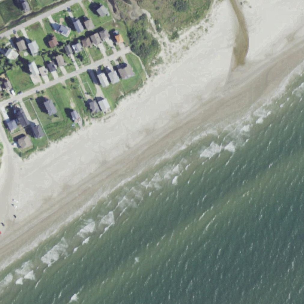 Aerial map of Beach Pocket Park Number 1