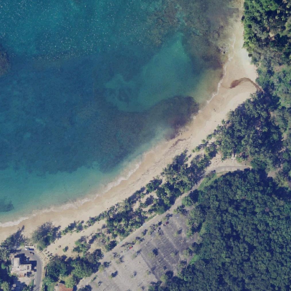 Aerial map of Beach