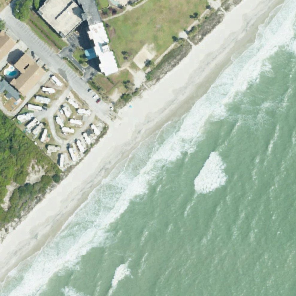 Aerial map of Beach Spot