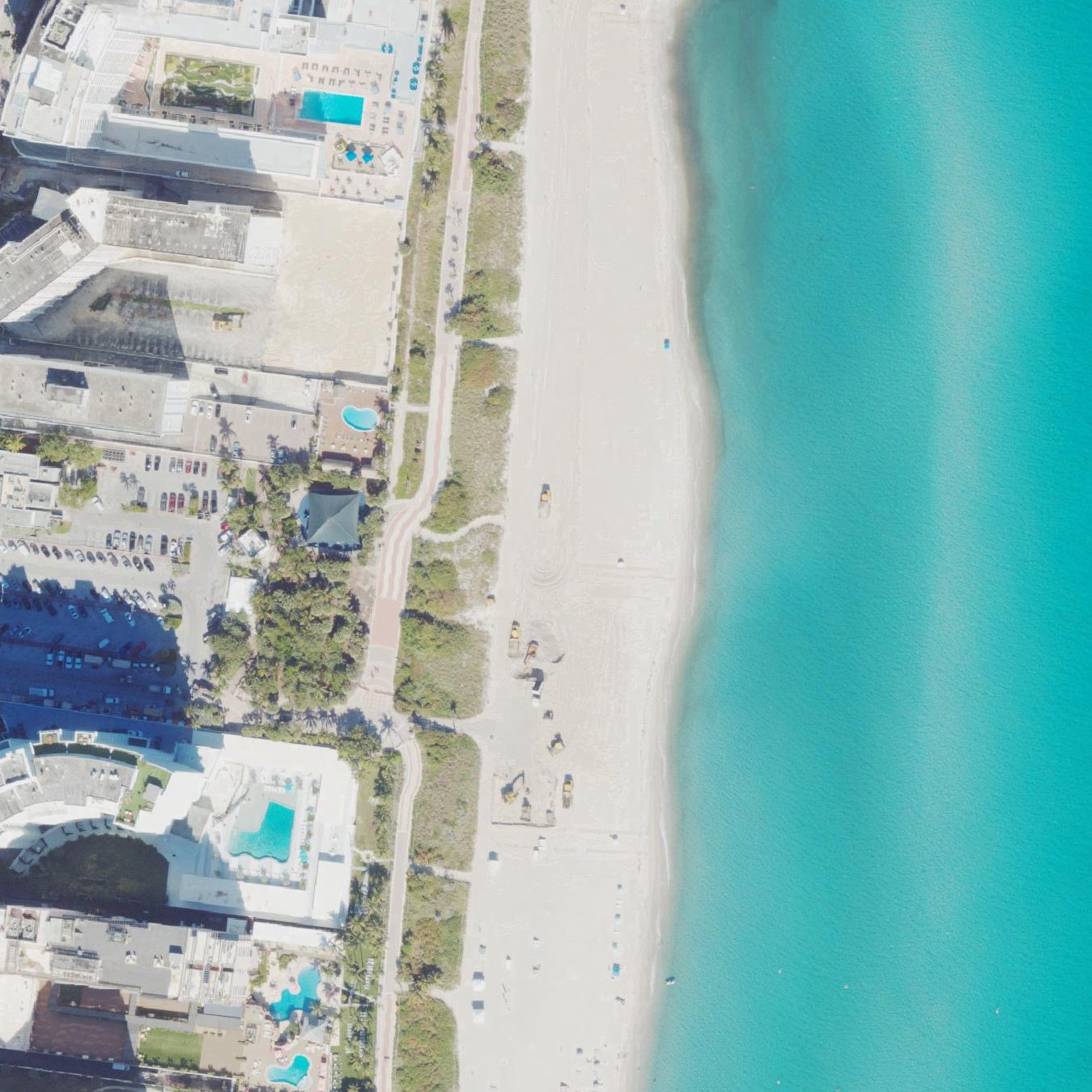 Aerial map of Beach View Park