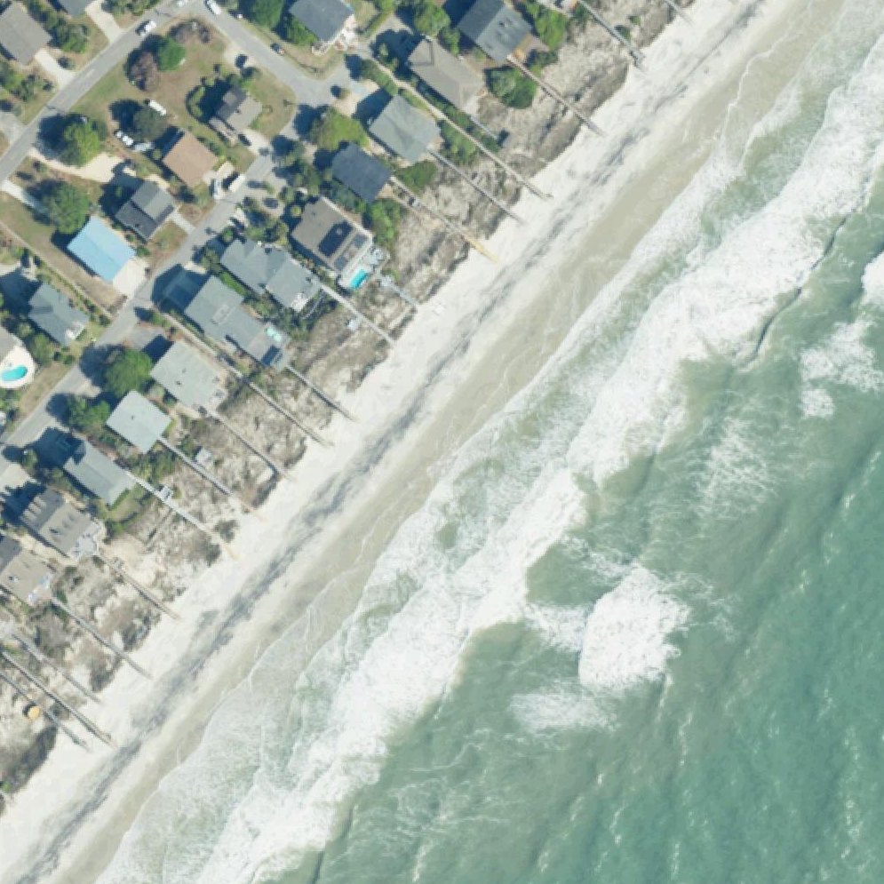 Aerial map of Beach Walkway 50