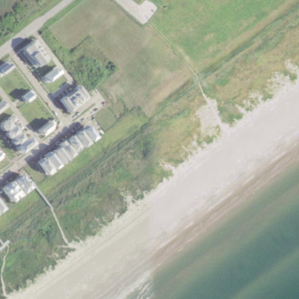 Aerial map of Beachtown Public Beach Access Point (1A)
