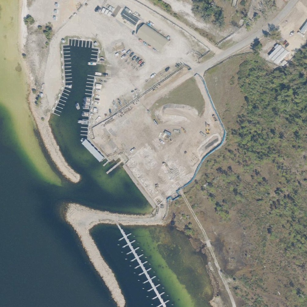 Aerial map of Beacon Beach Nature Trail