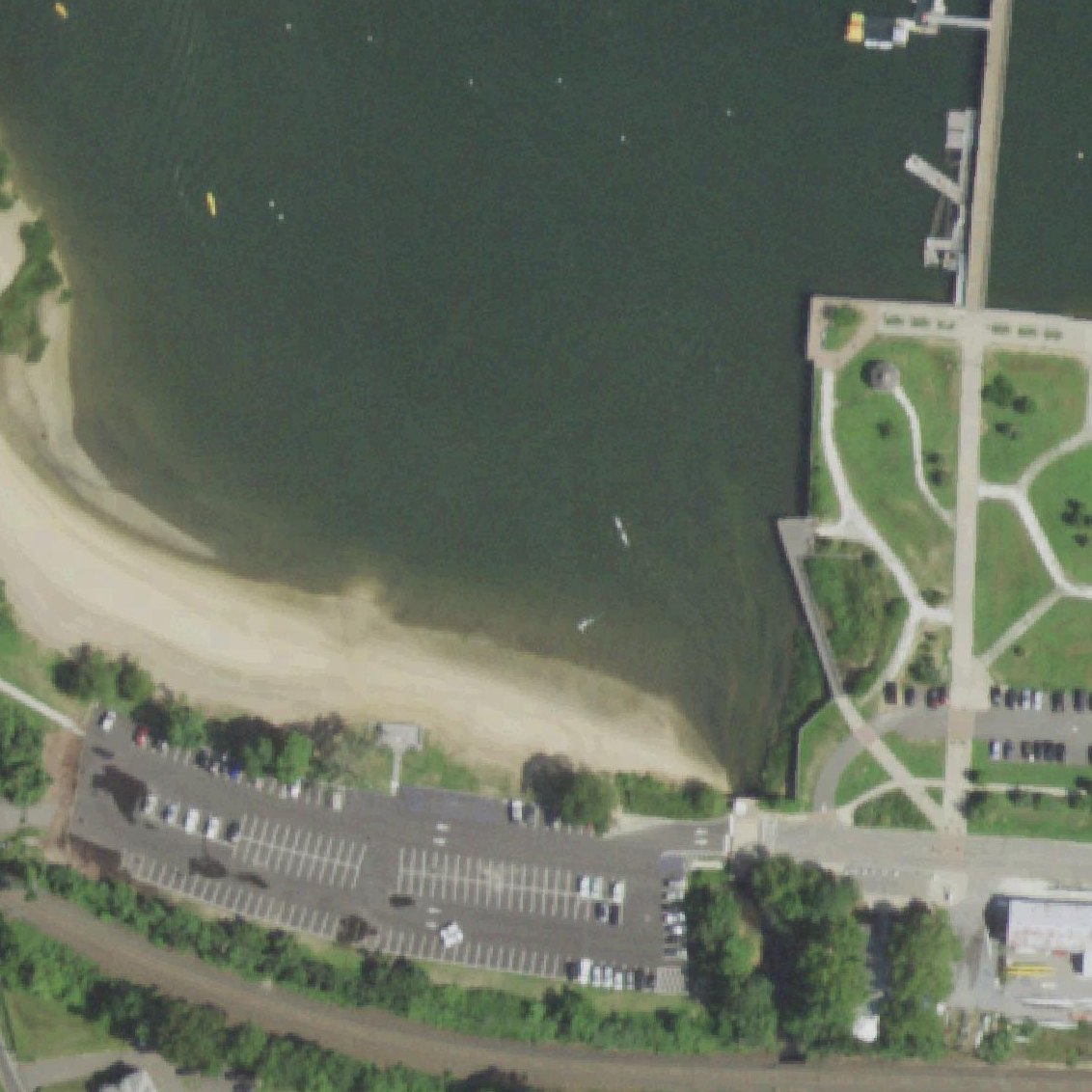 Aerial map of Beekman Beach
