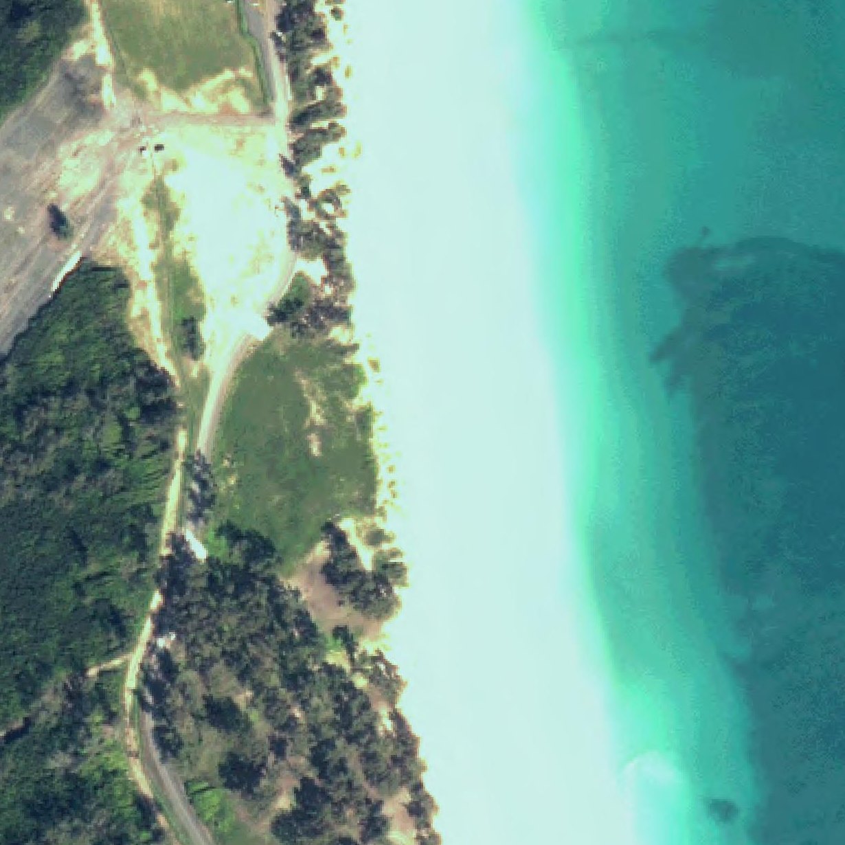 Aerial map of Bellow Surf Spot