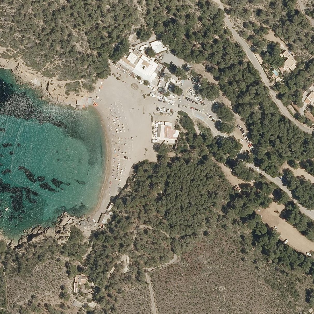 Aerial map of Benirràs