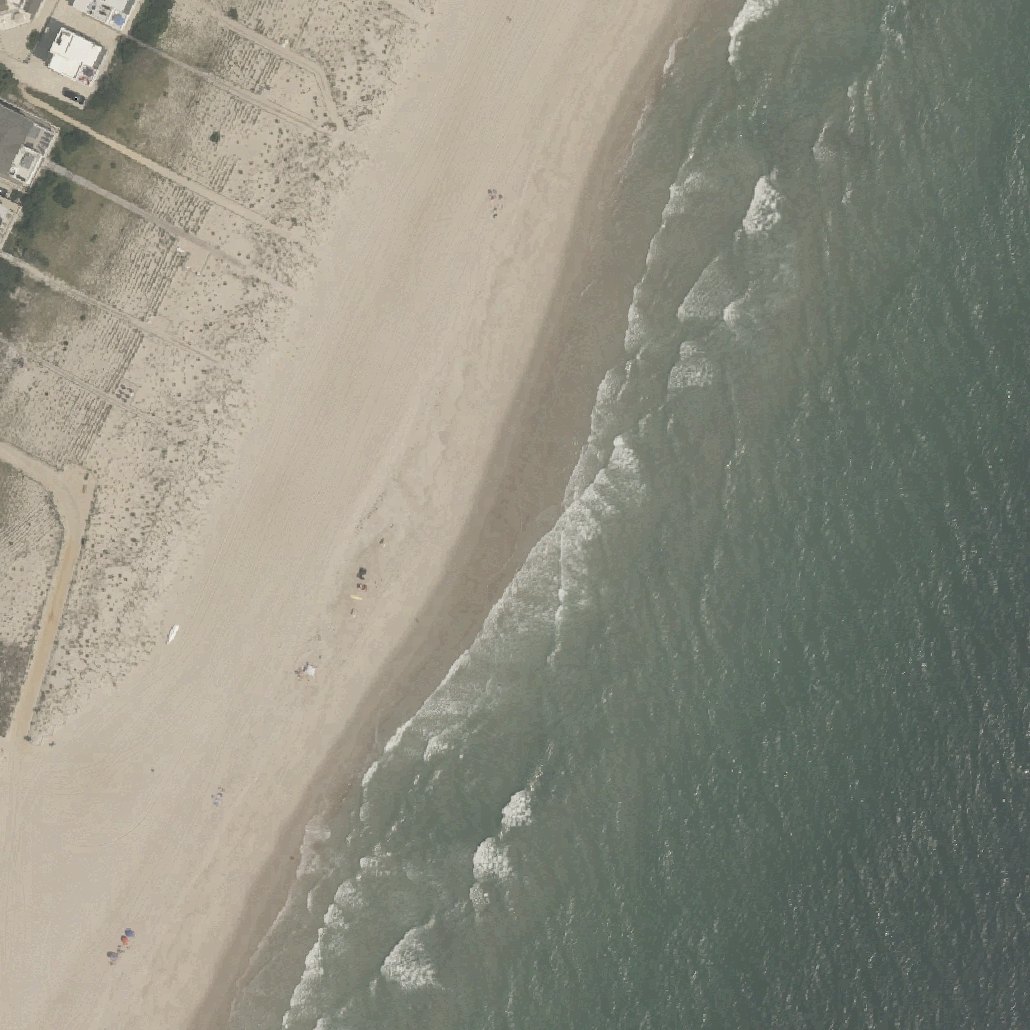 Aerial map of Bergen Beach