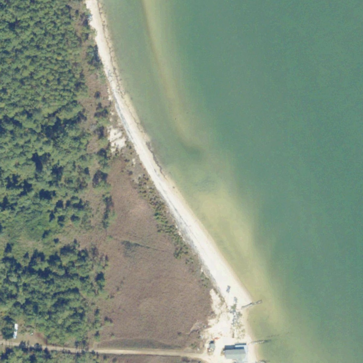 Aerial map of Bethel Beach