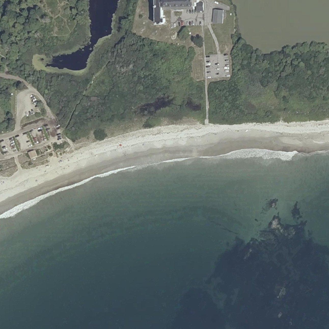 Aerial map of Biddeford Pool Beach