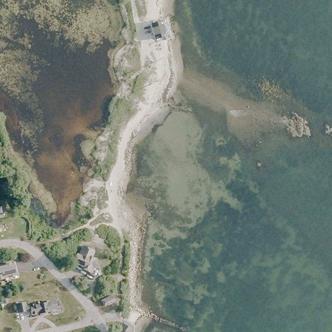 Aerial map of Big Rocks